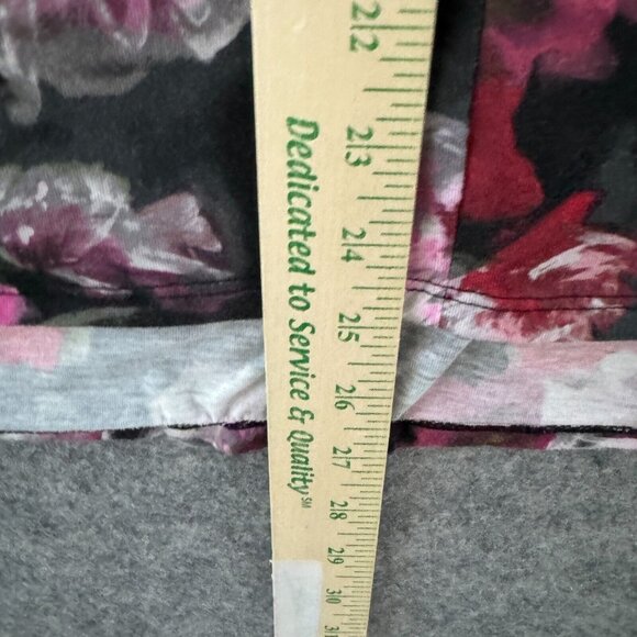 Cacique Nightgown Womens Plus 22 / 24 Black Pink Lace Babydoll Empire Lingerie - Picture 6 of 8